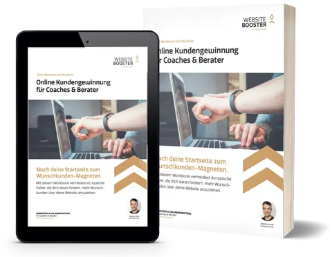 3D-Mockup-Ebook Startseite optimieren