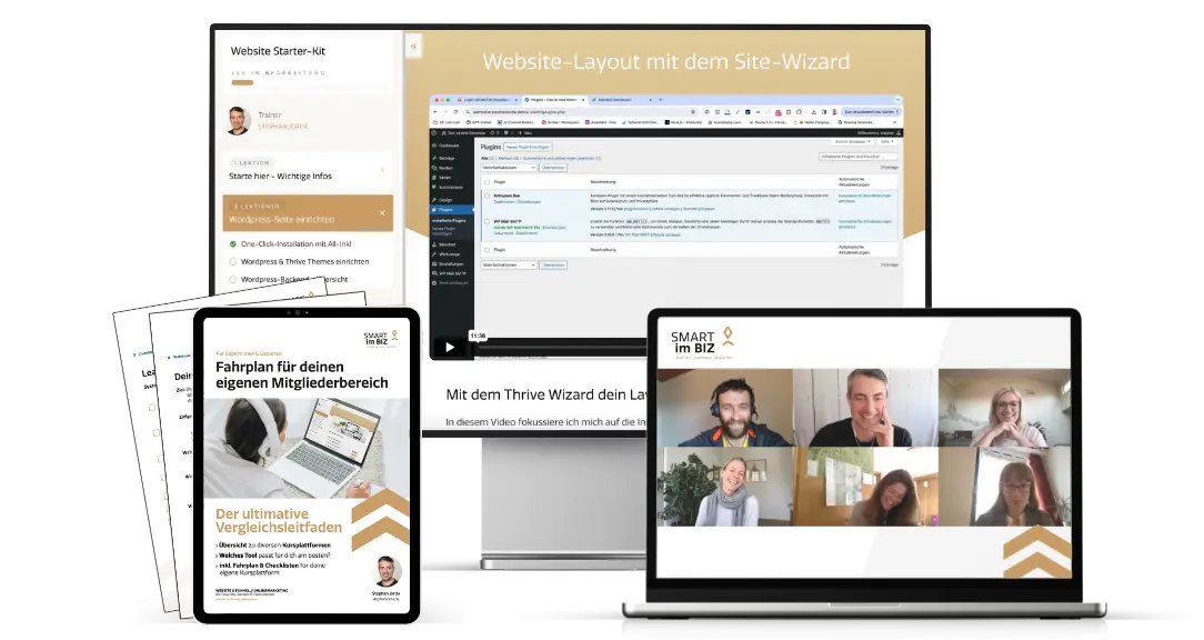 Wordpress-Mitgliederbereich Dein eigener Mitgliederbereich
